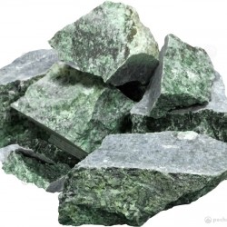 Камни для банной каменки Нефрит колото-пиленный 10 кг