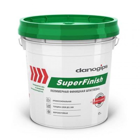 Danogips Sheetrock SuperFinish Универсальная шпатлевка 17л (28кг)