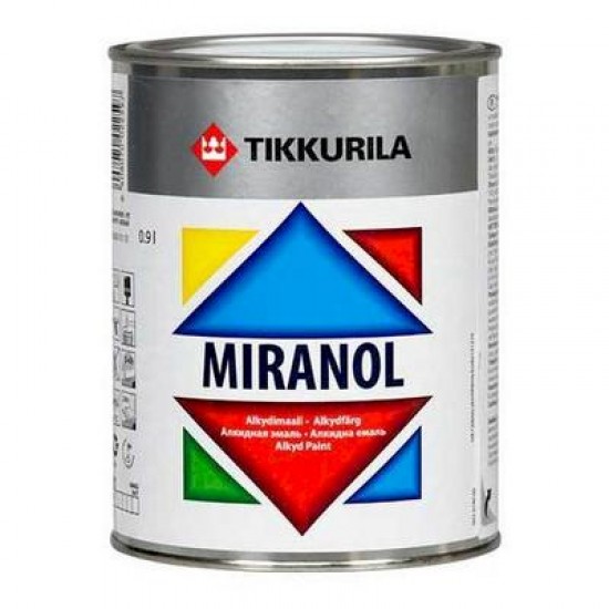 Алкидная эмаль Tikkurila Miranol 2,7 л.