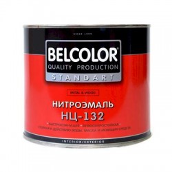 Эмаль Belcolor НЦ 132 черная, 17кг