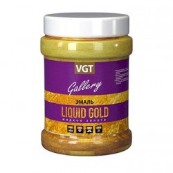 Эмаль VGT акриловая жидкое золото 0,23 кг