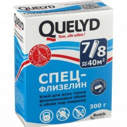 Клей для флизелиновых обоев Quelyd Спец-флизелин 300 г